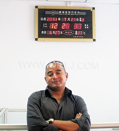 2011年7月25日，外國友人參觀考察我公司！明經(jīng)理等接待并陪同參觀！(圖3)