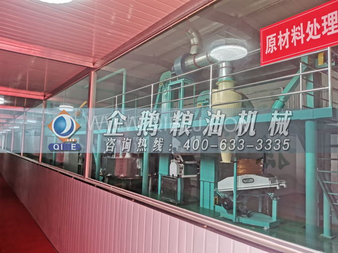 企鵝機械提供全套花生油提取設備，服務周到獲稱贊(圖3)